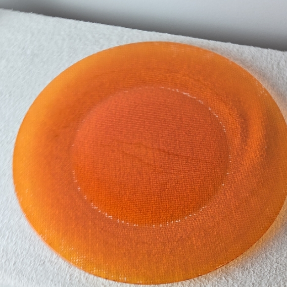 Stunning Murano Style Hand-Blown Glass Fruit Set with Platter - Picture 4 of 5